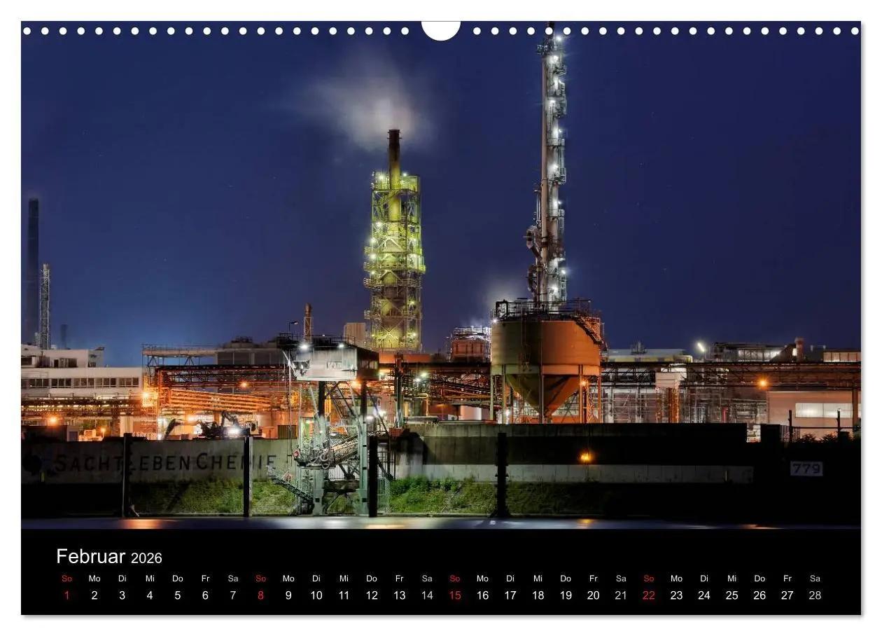 Bild: 9783516110920 | Ruhrlights II - Nachtlichter des Ruhrgebietes (Wandkalender 2026...