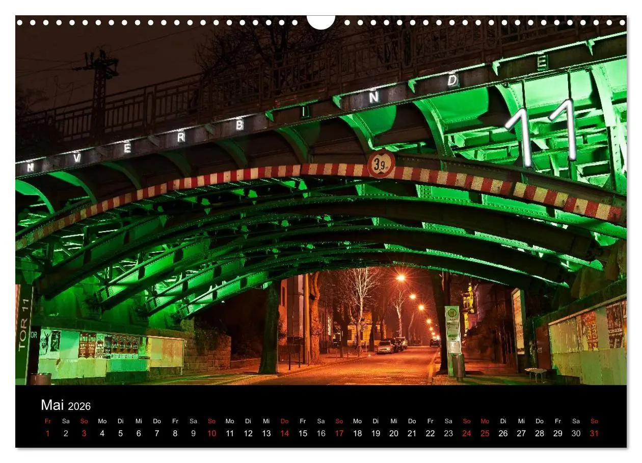 Bild: 9783516110920 | Ruhrlights II - Nachtlichter des Ruhrgebietes (Wandkalender 2026...