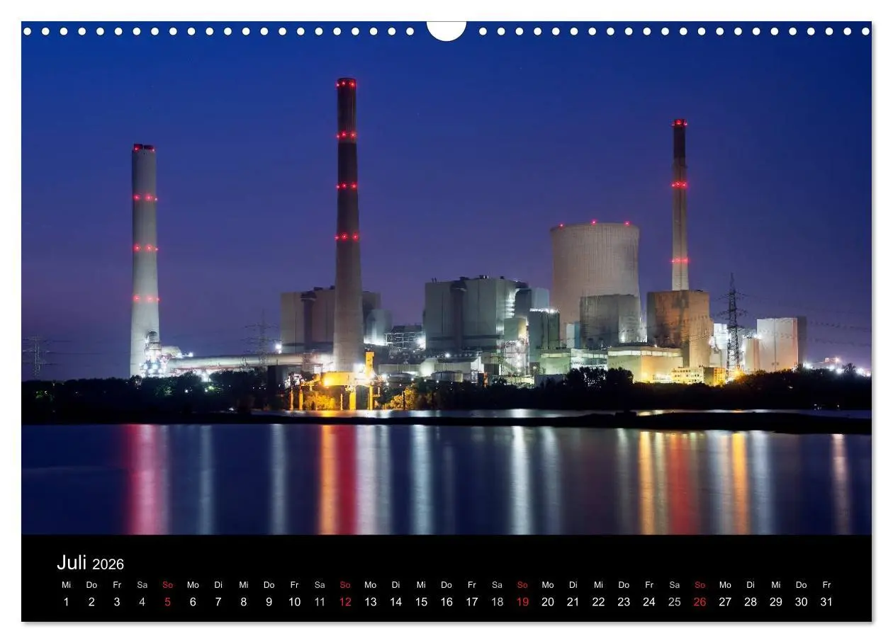 Bild: 9783516110920 | Ruhrlights II - Nachtlichter des Ruhrgebietes (Wandkalender 2026...
