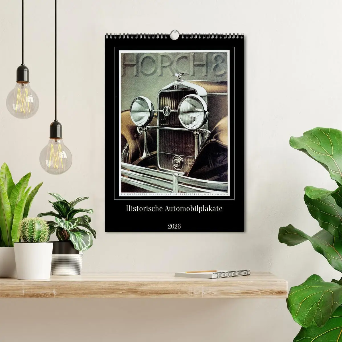 Bild: 9783516350920 | Historische Automobilplakate (Wandkalender 2026 DIN A3 hoch),...
