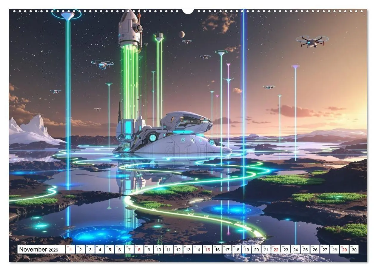 Bild: 9783516730920 | Neuer Morgen Mars (hochwertiger Premium Wandkalender 2026 DIN A2...