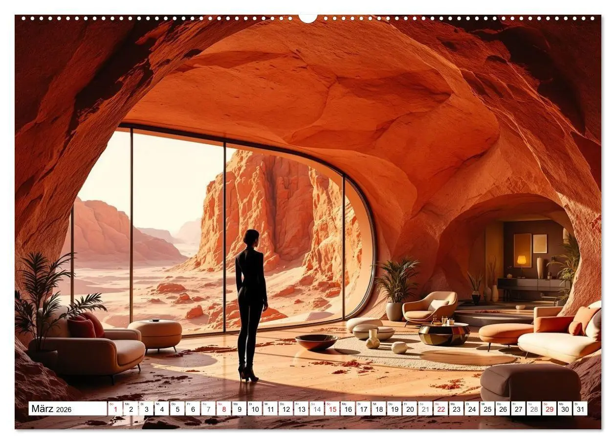 Bild: 9783516730920 | Neuer Morgen Mars (hochwertiger Premium Wandkalender 2026 DIN A2...