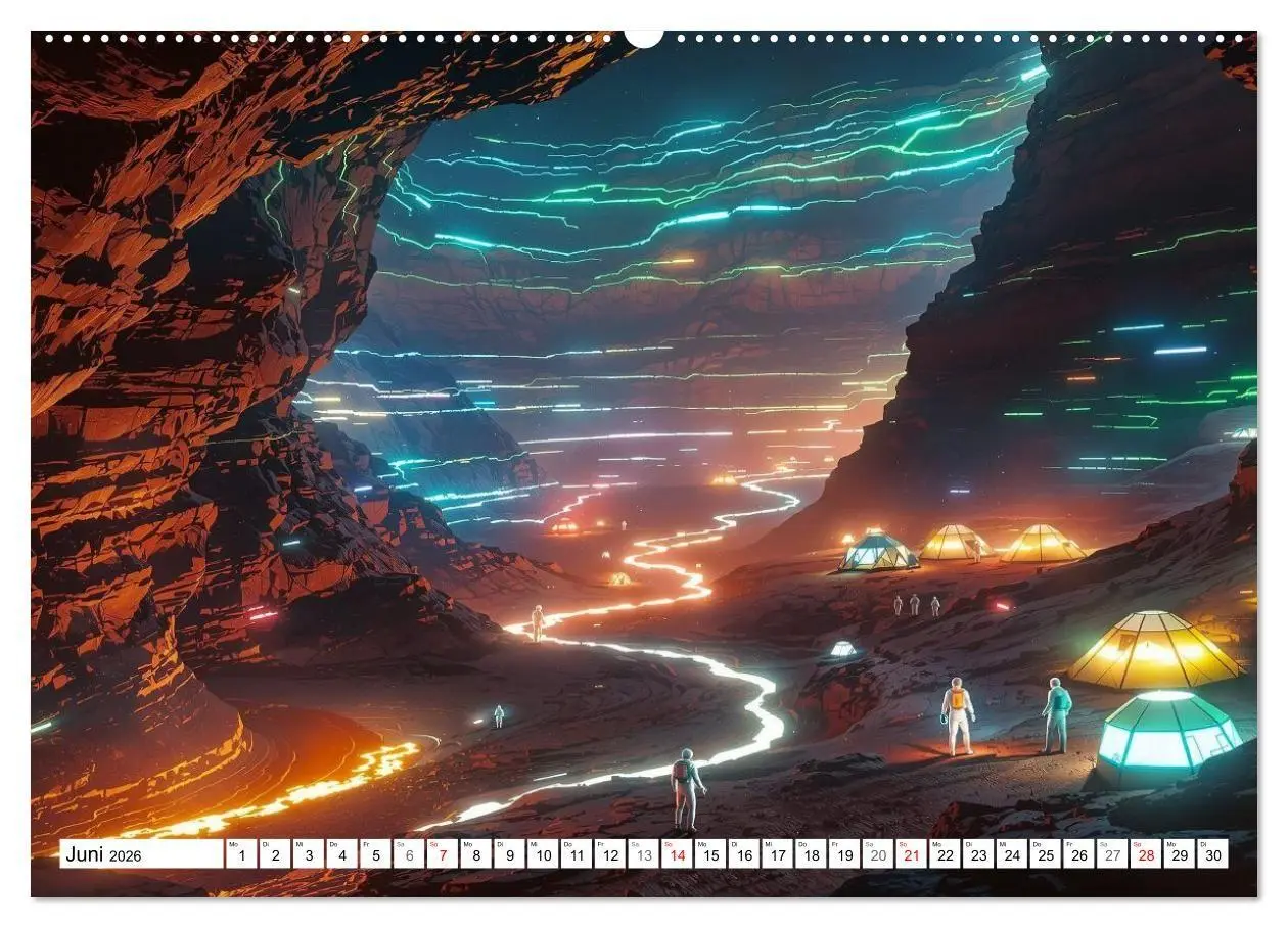 Bild: 9783516730920 | Neuer Morgen Mars (hochwertiger Premium Wandkalender 2026 DIN A2...
