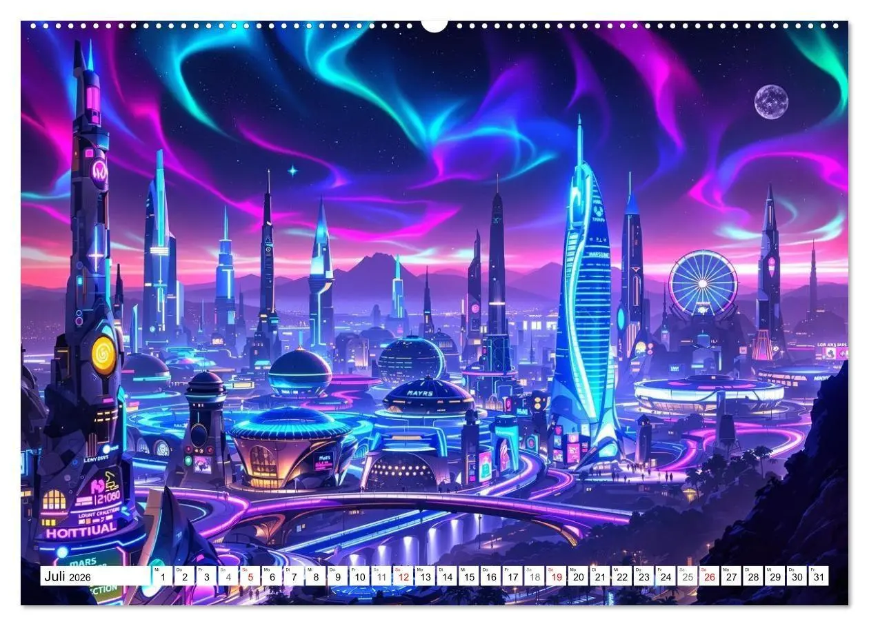 Bild: 9783516730920 | Neuer Morgen Mars (hochwertiger Premium Wandkalender 2026 DIN A2...