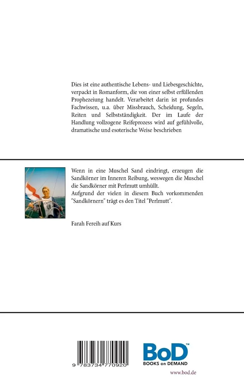 Rückseite: 9783734770920 | Perlmutt | Farah Fereih | Taschenbuch | 368 S. | Deutsch | 2015