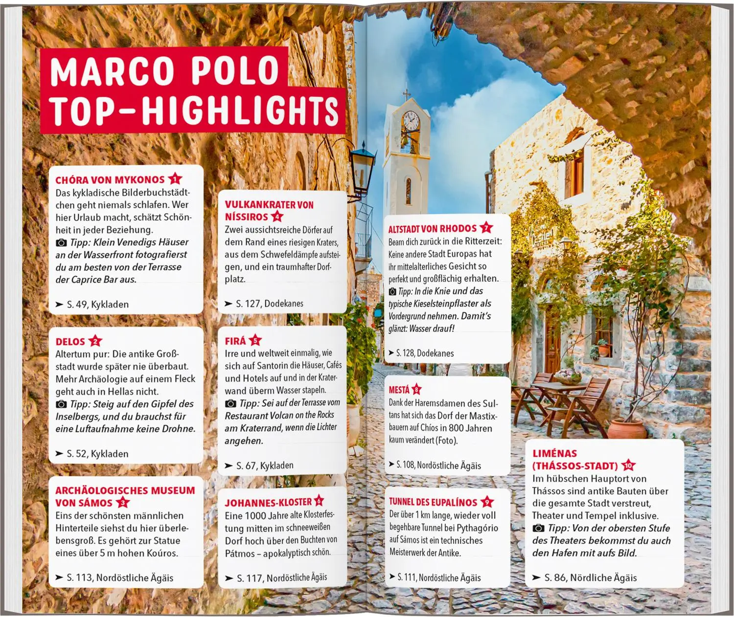 Bild: 9783829740920 | MARCO POLO Reiseführer Griechische Inseln, Ägäis | Klaus Bötig | Buch