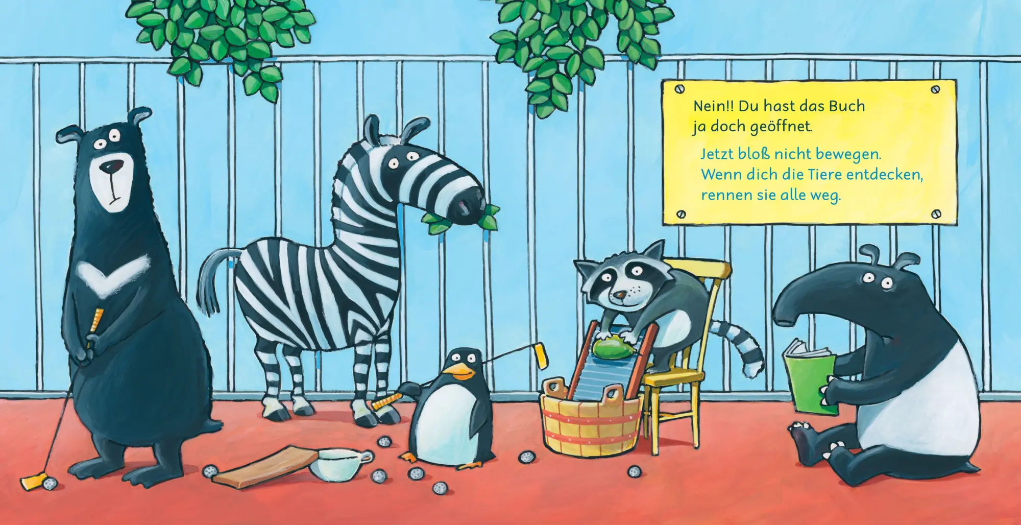 Bild: 9783833910920 | Bloß nicht öffnen | Der Mitmach-Bestseller im großen Bilderbuchformat