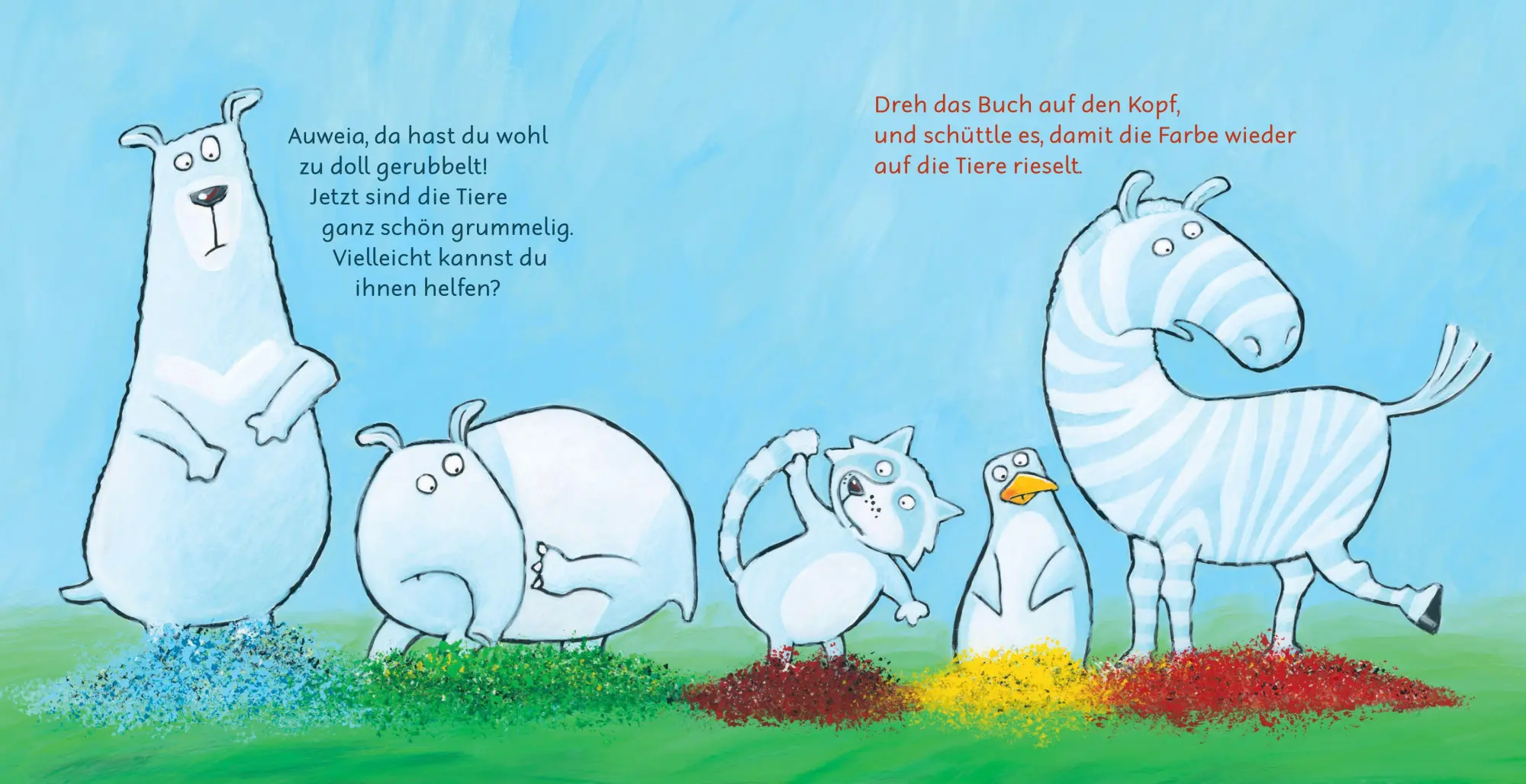 Bild: 9783833910920 | Bloß nicht öffnen | Der Mitmach-Bestseller im großen Bilderbuchformat