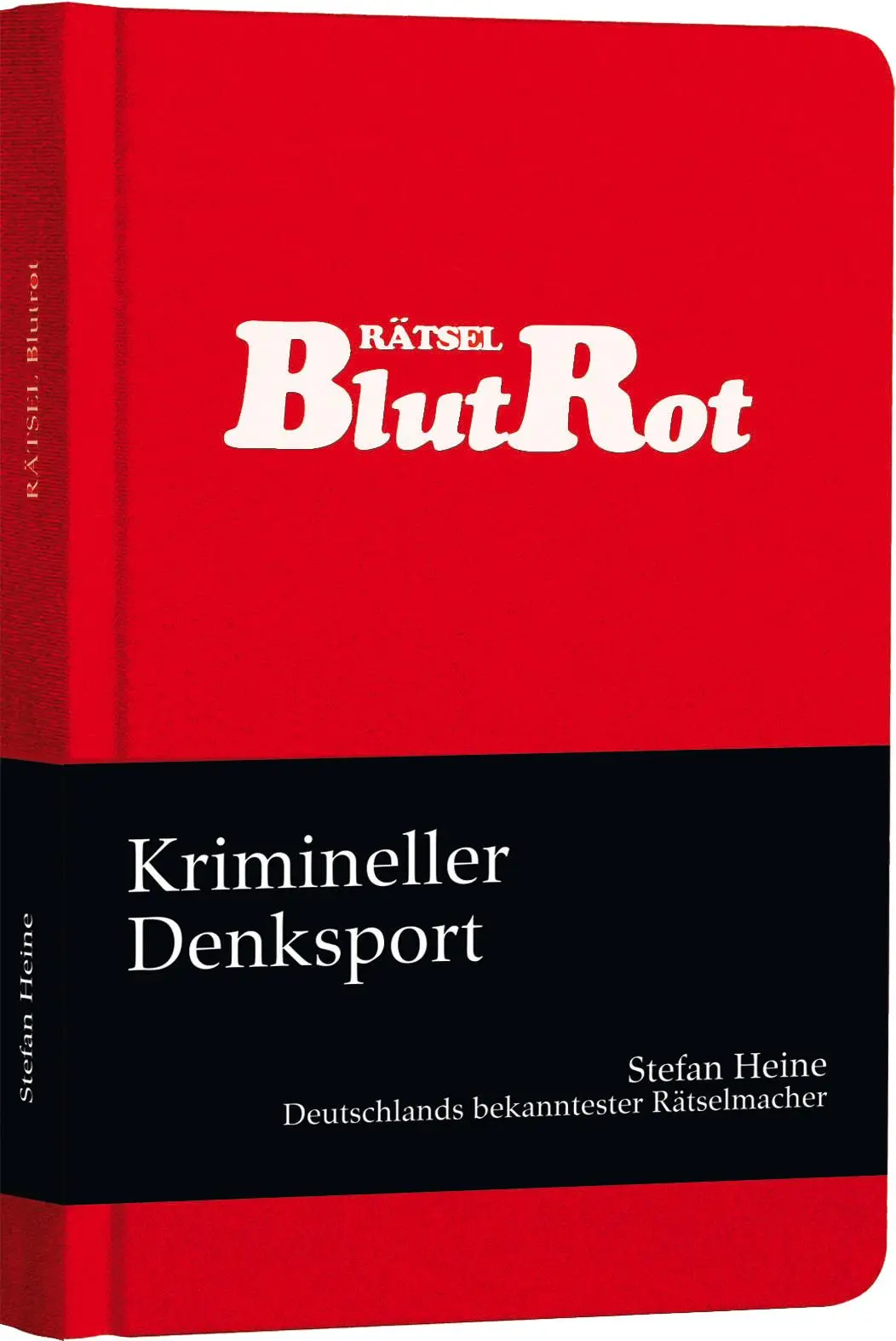 Cover: 9783939940920 | Rätsel blutrot | Krimineller Rätselspaß | Stefan Heine | Buch | 148 S.