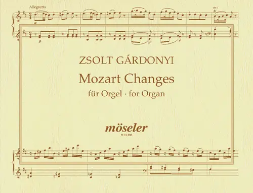 Cover: 9790203700920 | Mozart Changes | Zsolt Gardonyi | Buch | Karl Heinrich Möseler Verlag