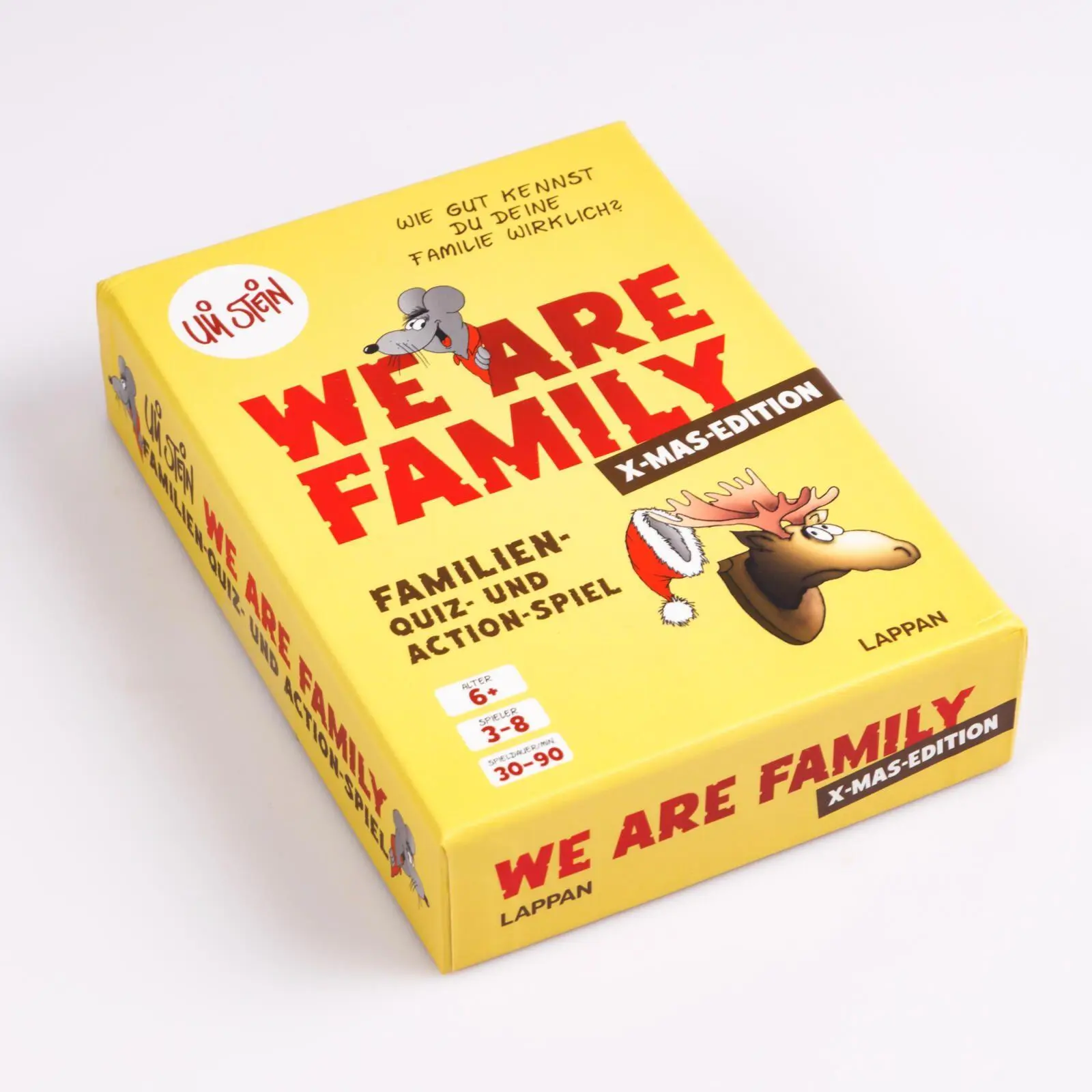 Bild: 4043726501020 | Uli Stein Weihnachtsspiel: We are family | X-Mas-Edition | Uli Stein