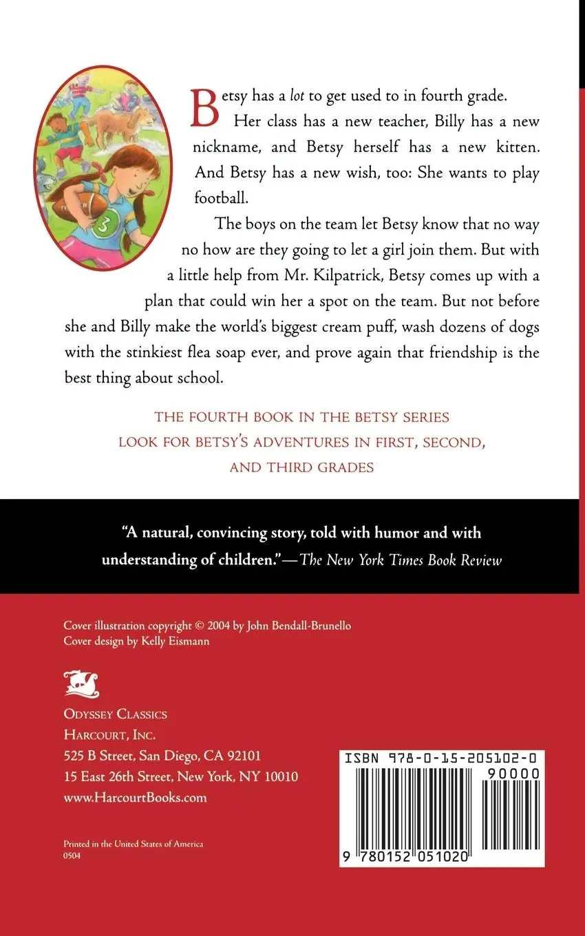 Rückseite: 9780152051020 | Betsy and the Boys | Carolyn Haywood | Taschenbuch | Englisch | 2004
