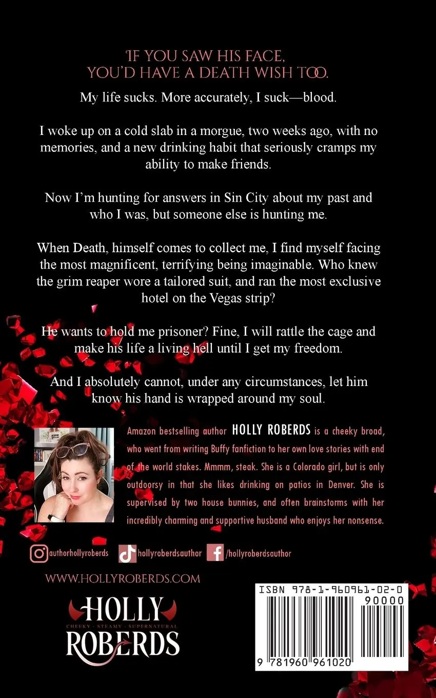 Rückseite: 9781960961020 | Bitten By Death | Holly Roberds | Taschenbuch | Englisch | 2021