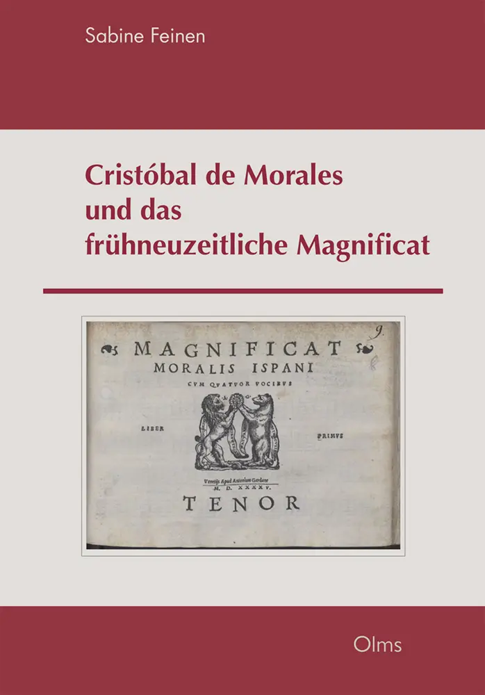 Cover: 9783487161020 | Cristóbal de Morales und das frühneuzeitliche Magnificat | Feinen