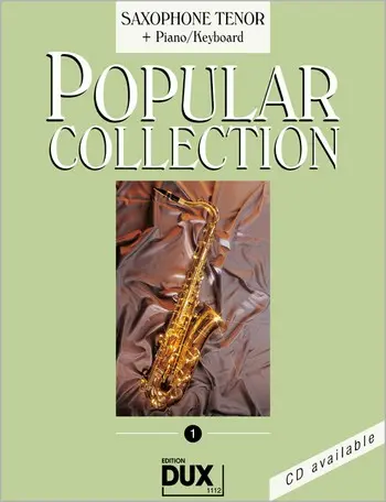 Cover: 4031658011120 | Popular Collection 1 | Tenorsaxophon + Klavier oder Keyboard | Himmer