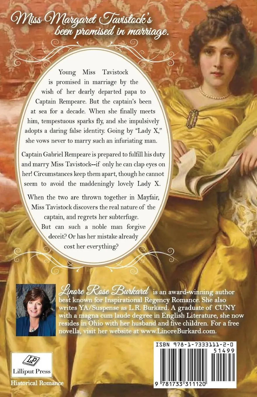 Rückseite: 9781733311120 | Miss Tavistock's Mistake | A Traditional Regency Romance | Burkard