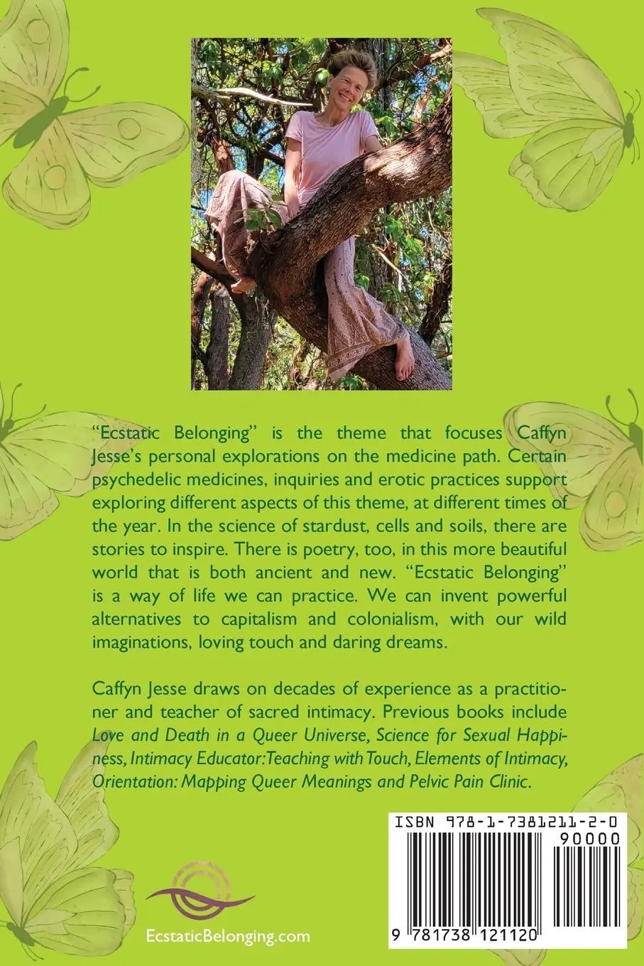 Rückseite: 9781738121120 | Ecstatic Belonging | A Year on the Medicine Path | Caffyn Jesse | Buch