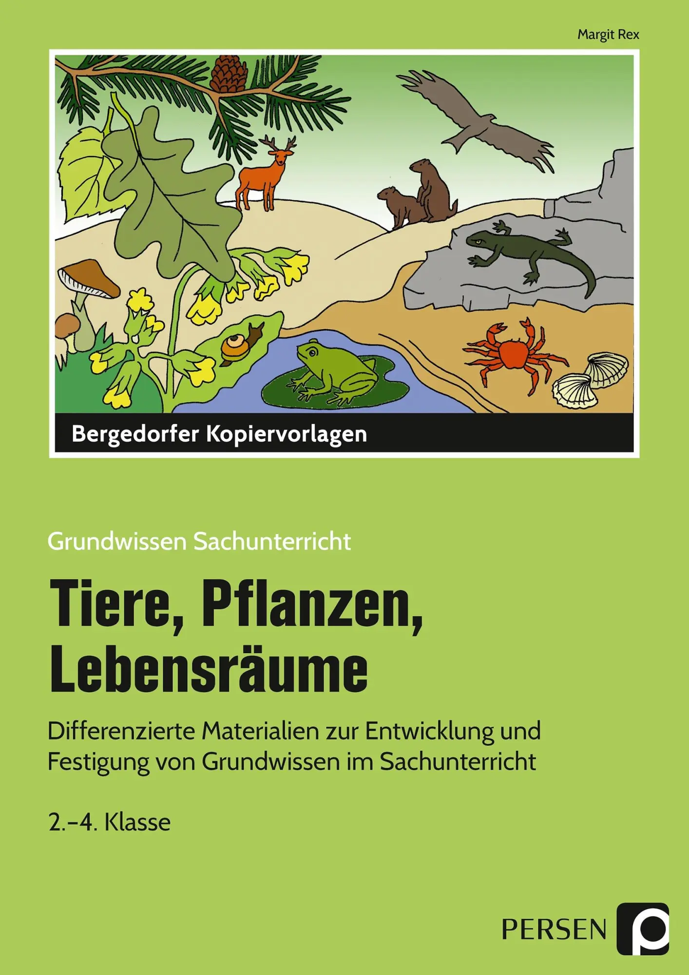 Cover: 9783403201120 | Tiere, Pflanzen, Lebensräume | Margit Rex | Taschenbuch | 80 S. | 2017