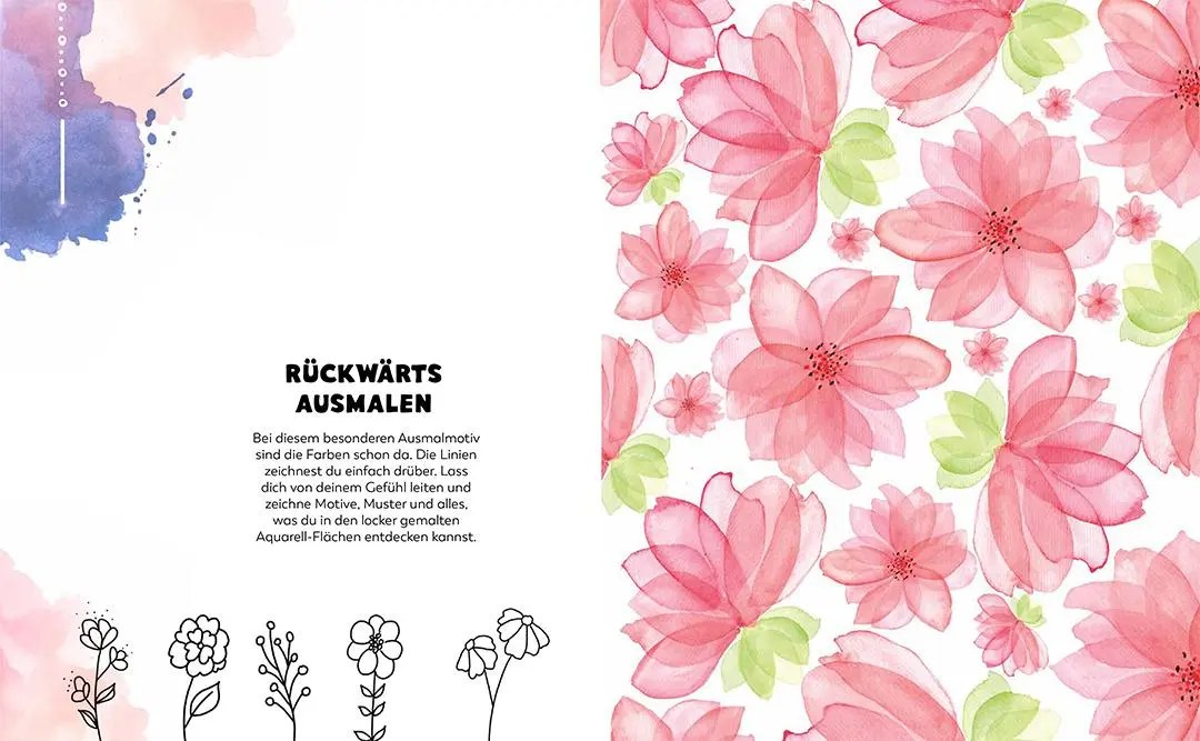 Bild: 9783735881120 | Achtsam zeichnen. Kreativbuch zum Reinzeichnen inkl. Fineliner! | Buch