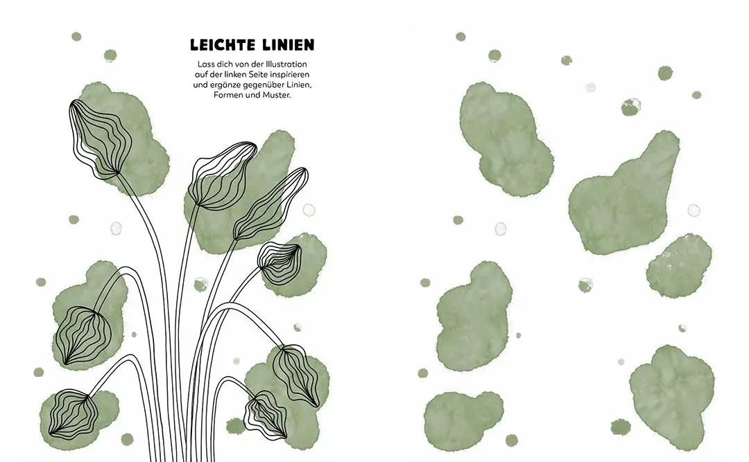 Bild: 9783735881120 | Achtsam zeichnen. Kreativbuch zum Reinzeichnen inkl. Fineliner! | Buch