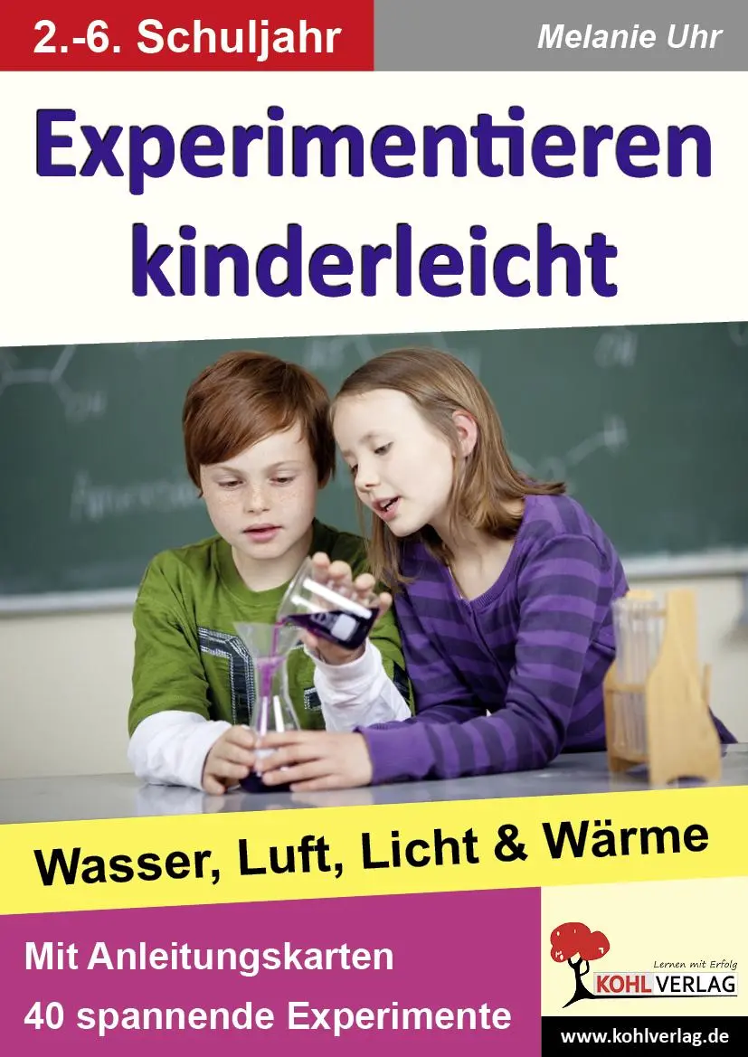 Cover: 9783866321120 | Experimentieren kinderleicht | Wasser, Luft, Licht &amp; Wärme | Uhr