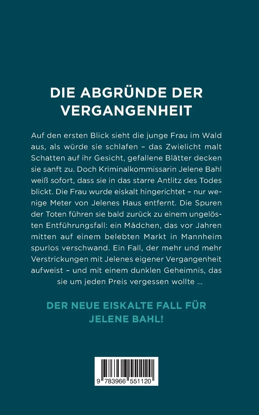 Rückseite: 9783966551120 | Eine dunkle Lüge - Der zweite Fall für Jelene Bahl | Kriminalroman