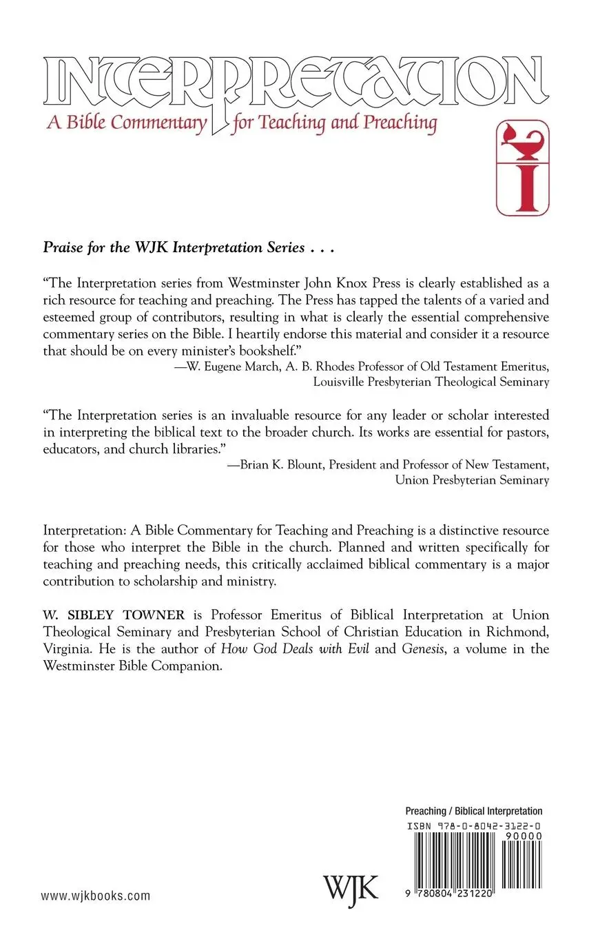 Rückseite: 9780804231220 | Daniel | Interpretation: A Bible Commentary for Teaching and Preaching