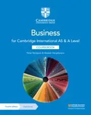 Cover: 9781108921220 | Cambridge International as &amp; a Level Business Coursebook with...