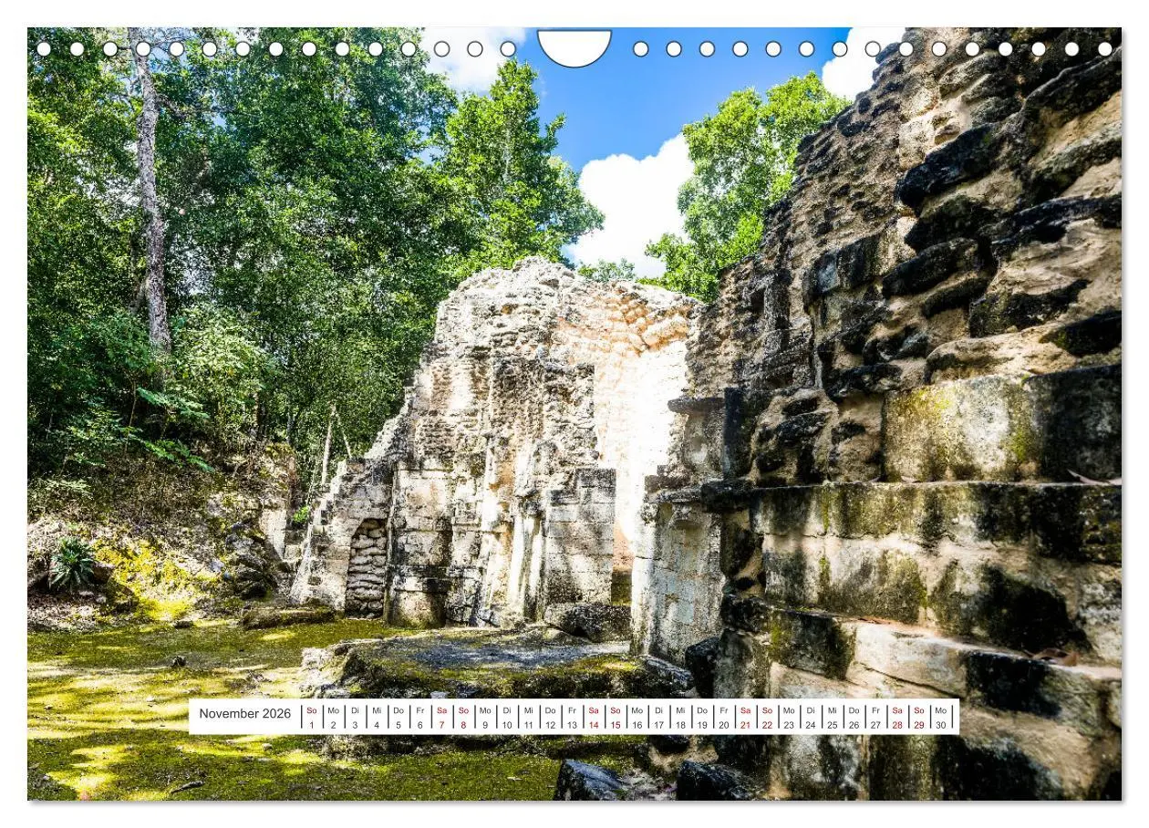 Bild: 9783457371220 | Yucatan-Bauwerke der MAYA (Wandkalender 2026 DIN A4 quer), CALVENDO...
