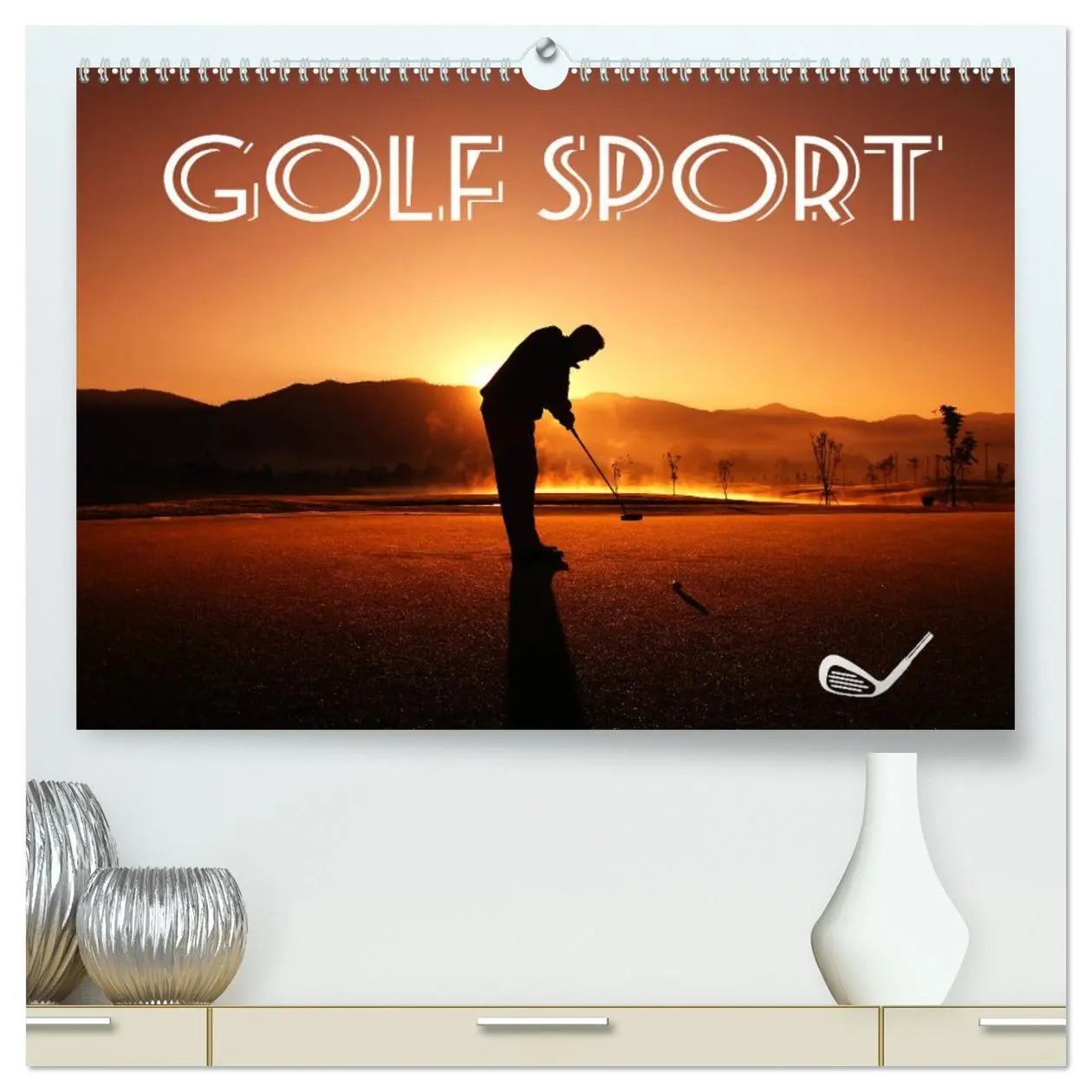 Cover: 9783457751220 | Golf Sport (hochwertiger Premium Wandkalender 2026 DIN A2 quer),...