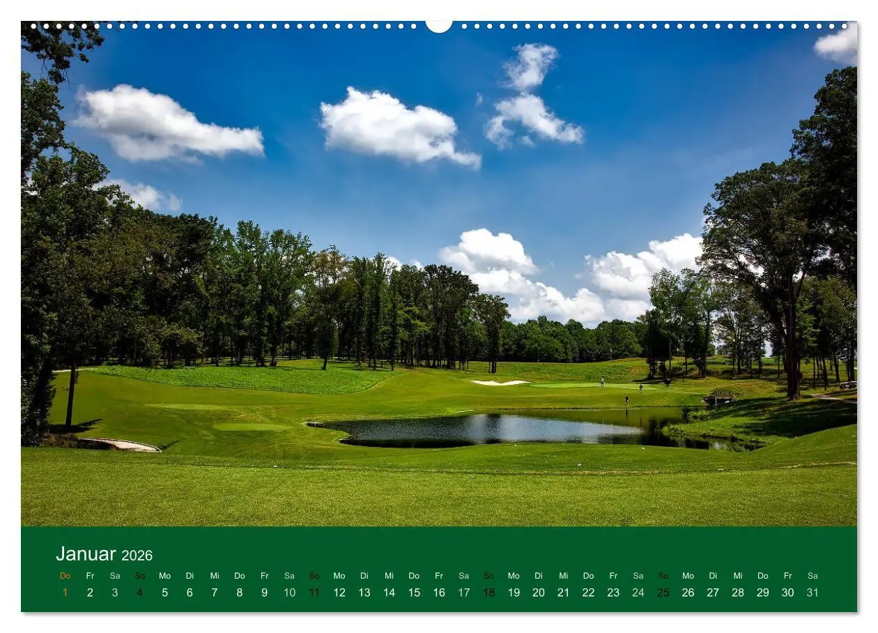 Bild: 9783457751220 | Golf Sport (hochwertiger Premium Wandkalender 2026 DIN A2 quer),...