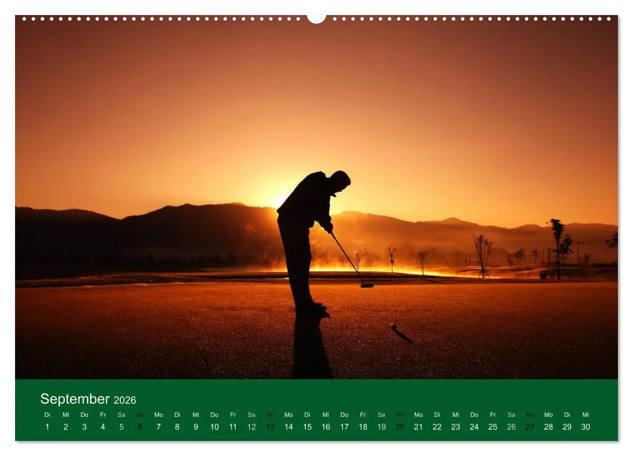 Bild: 9783457751220 | Golf Sport (hochwertiger Premium Wandkalender 2026 DIN A2 quer),...
