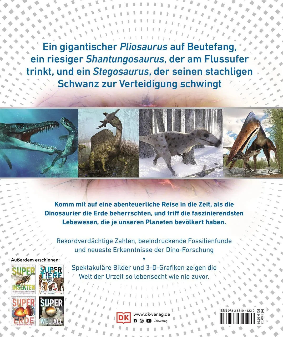 Rückseite: 9783831041220 | Super-Dinos | DK Verlag - Kids | Buch | 192 S. | Deutsch | 2021