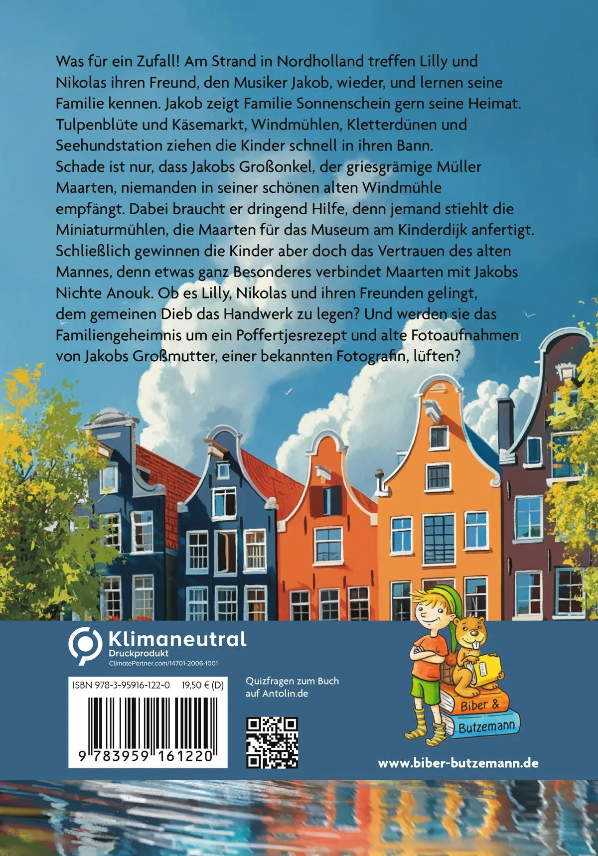 Rückseite: 9783959161220 | Der Windmühlendieb - Lilly und Nikolas in Nordholland | Nesseldreher