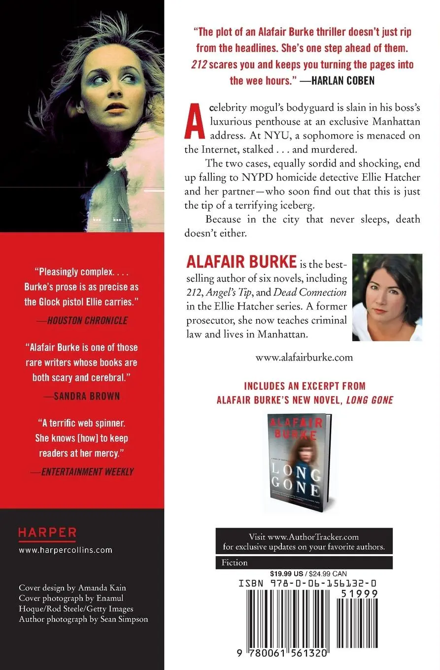 Rückseite: 9780061561320 | 212 | Alafair Burke | Taschenbuch | Englisch | 2011