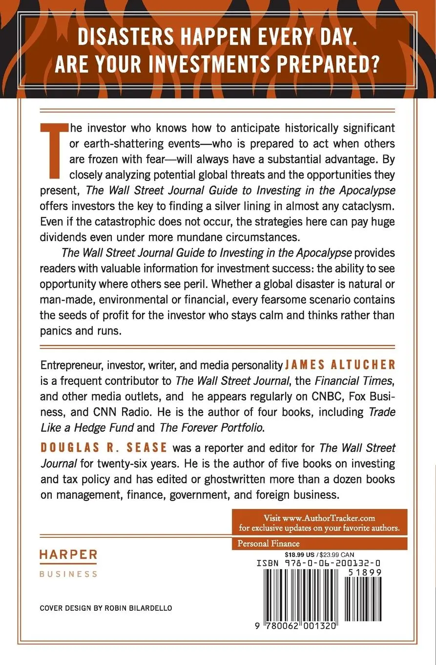 Rückseite: 9780062001320 | The Wall Street Journal Guide to Investing in the Apocalypse | Buch