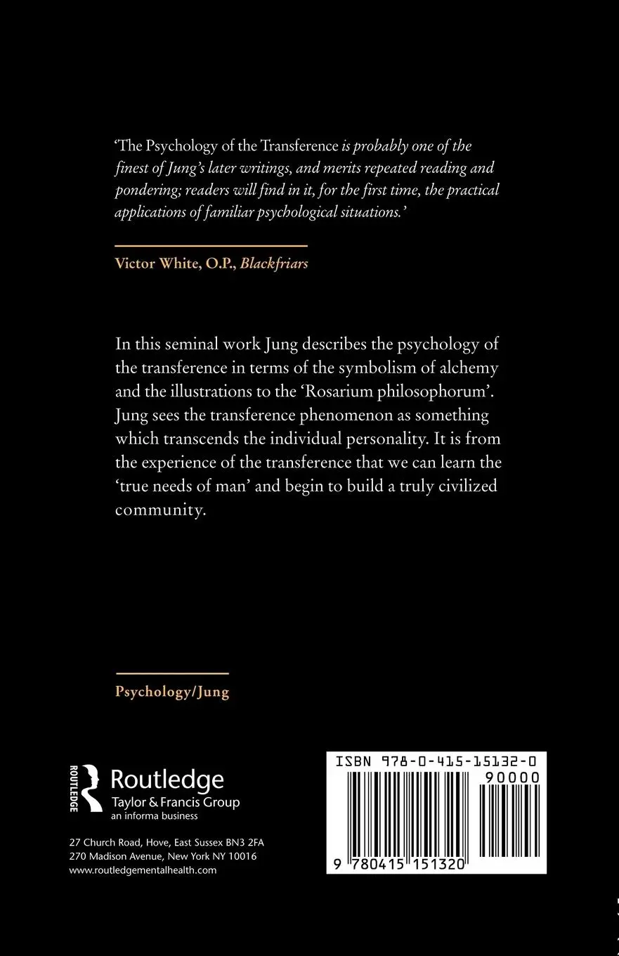 Rückseite: 9780415151320 | The Psychology of the Transference | C. G. Jung | Taschenbuch | 1983