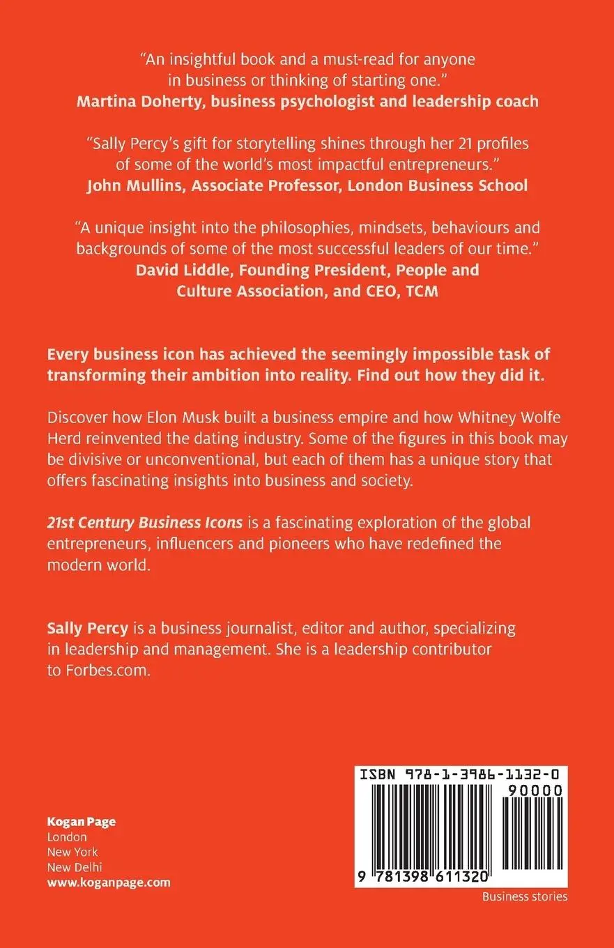 Rückseite: 9781398611320 | 21st Century Business Icons | The Leaders Who Are Changing our World