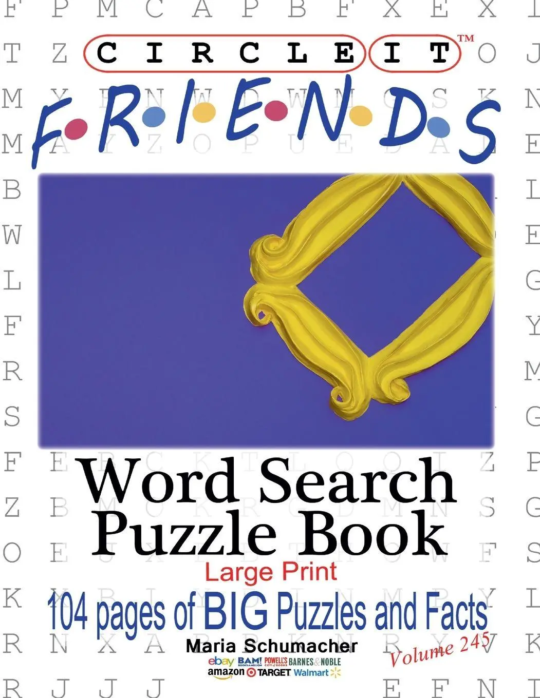 Cover: 9781950961320 | Circle It, Friends Facts, Word Search, Puzzle Book | Llc (u. a.)