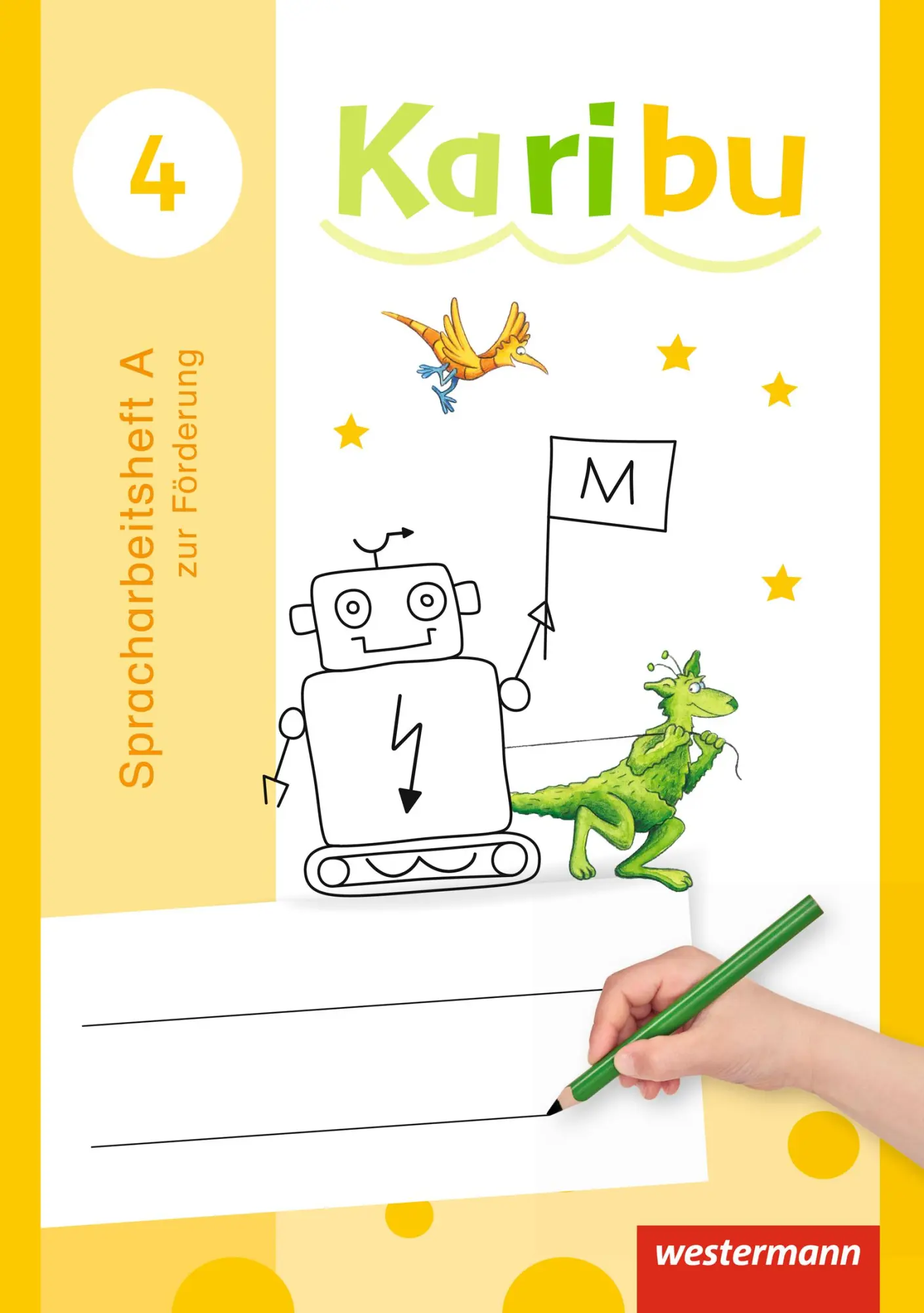 Cover: 9783141211320 | Karibu 4. Spracharbeitsheft 4 zur Förderung | Ausgabe 2016 | Warnecke