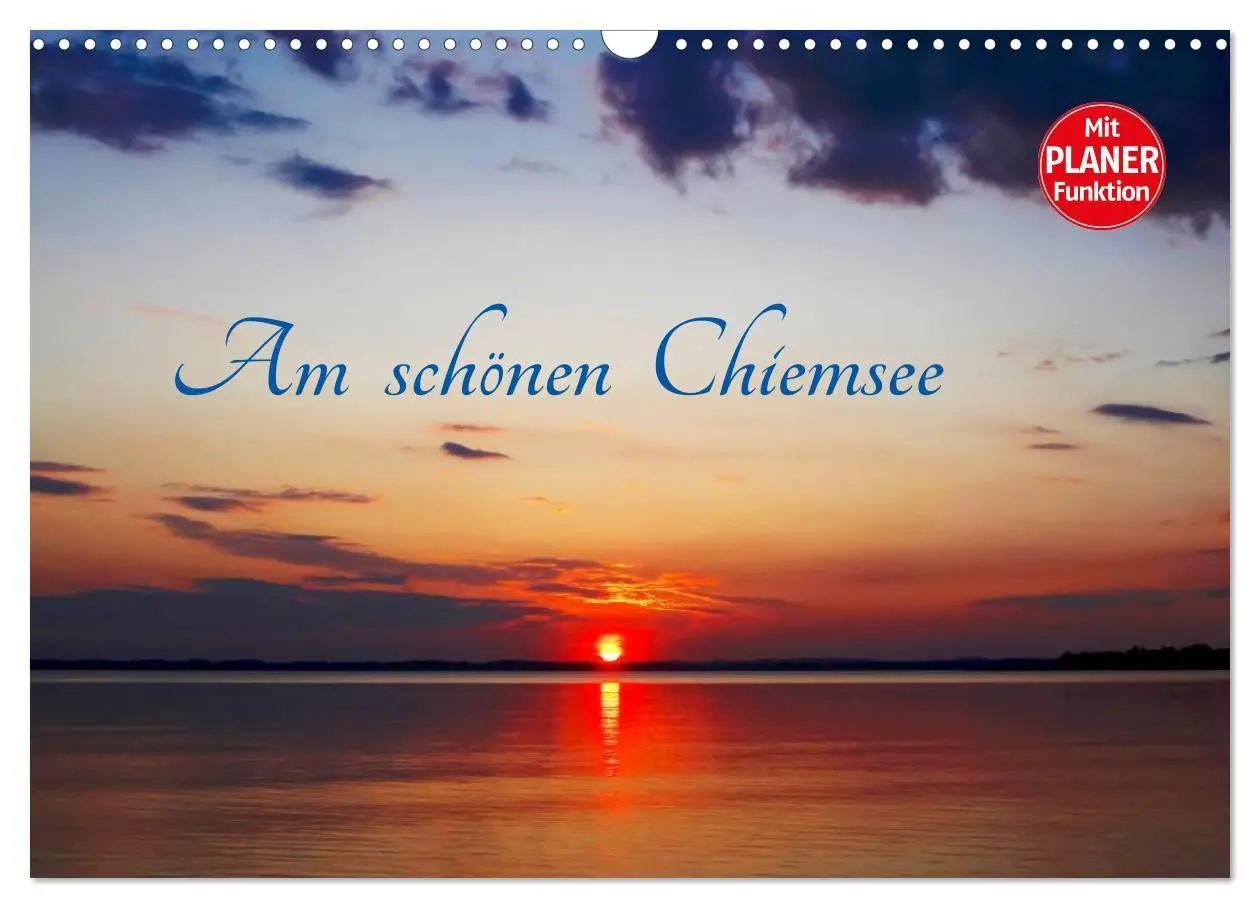 Cover: 9783457811320 | Am schönen Chiemsee (Wandkalender 2026 DIN A3 quer), CALVENDO...