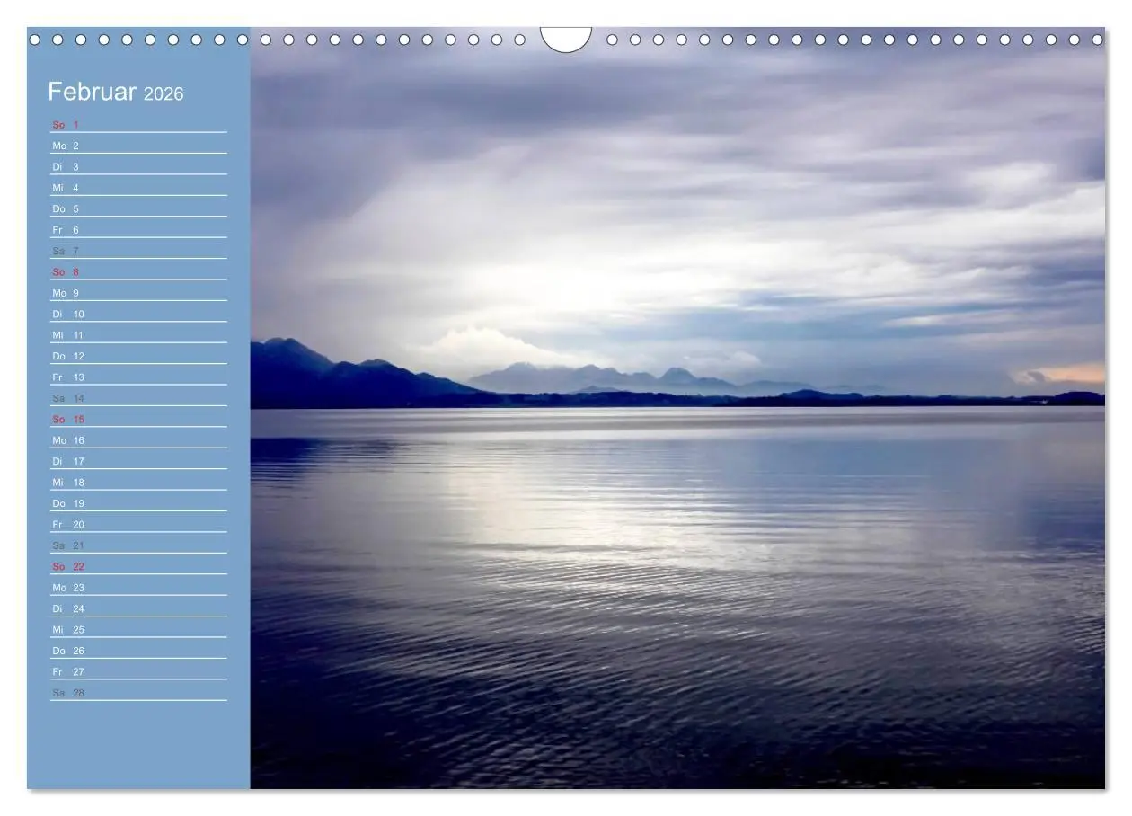 Bild: 9783457811320 | Am schönen Chiemsee (Wandkalender 2026 DIN A3 quer), CALVENDO...