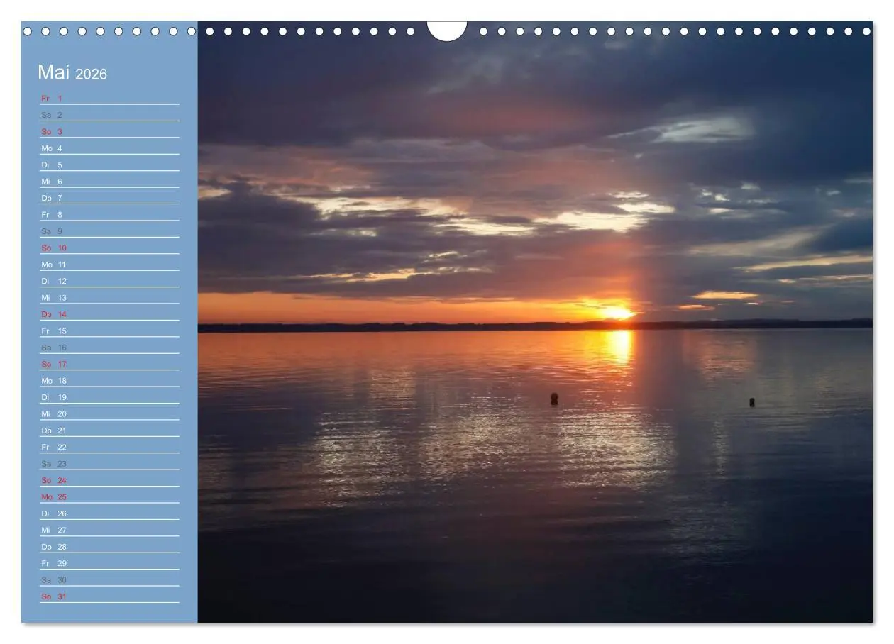 Bild: 9783457811320 | Am schönen Chiemsee (Wandkalender 2026 DIN A3 quer), CALVENDO...