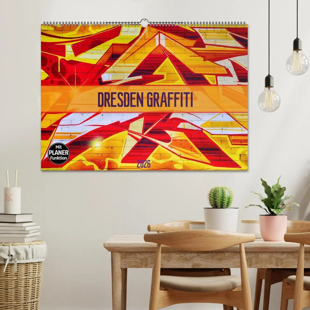 Bild: 9783457981320 | Dresden Graffiti (Wandkalender 2026 DIN A2 quer), CALVENDO...