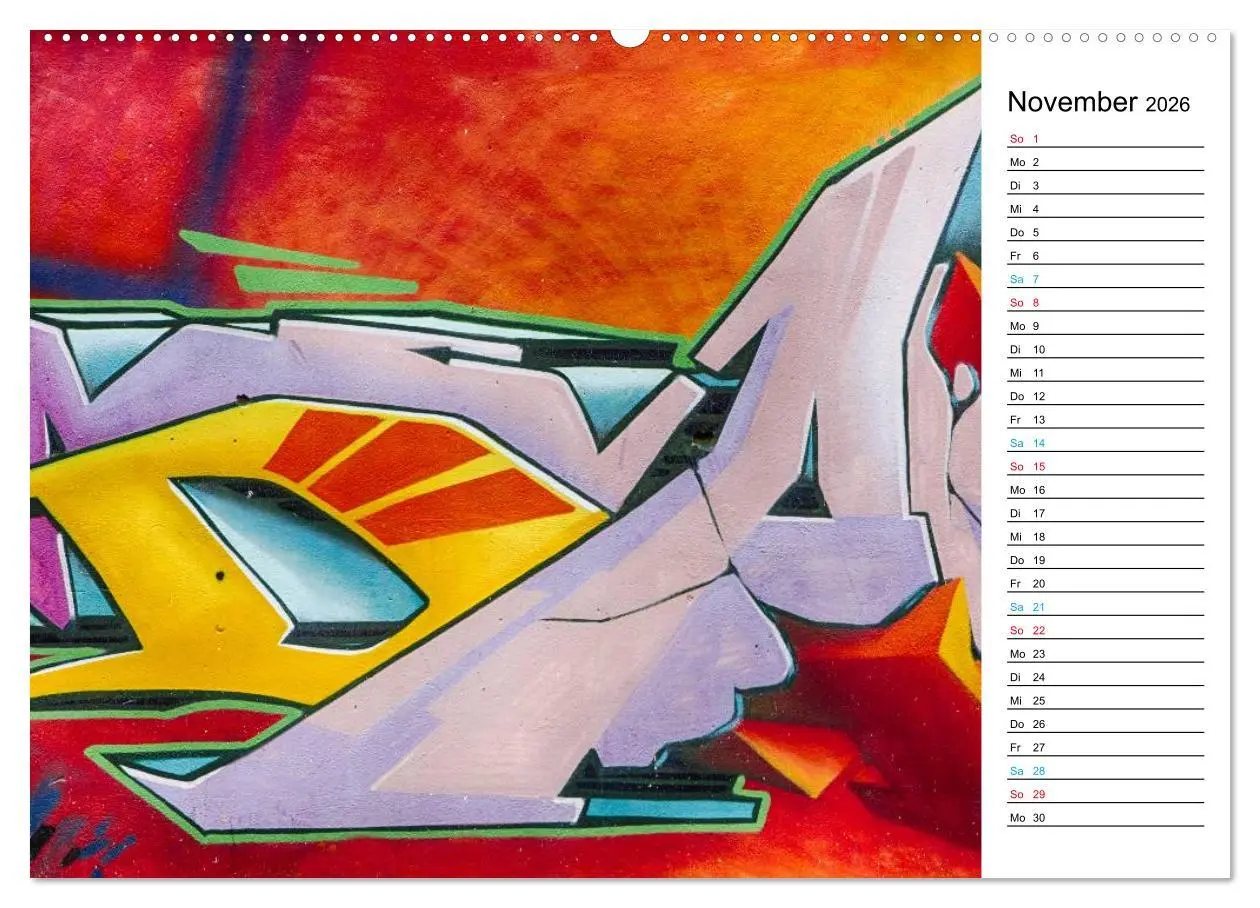 Bild: 9783457981320 | Dresden Graffiti (Wandkalender 2026 DIN A2 quer), CALVENDO...