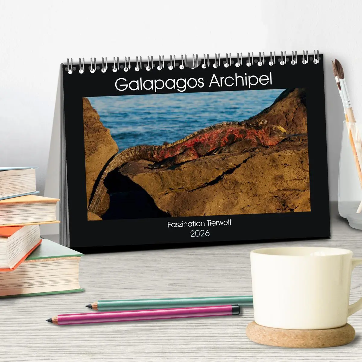 Bild: 9783516141320 | Galapagos Archipel- Faszination Tierwelt (Tischkalender 2026 DIN A5...