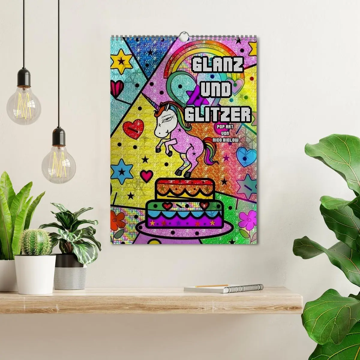 Bild: 9783516381320 | Glanz und Glitzer (Wandkalender 2026 DIN A3 hoch), CALVENDO...