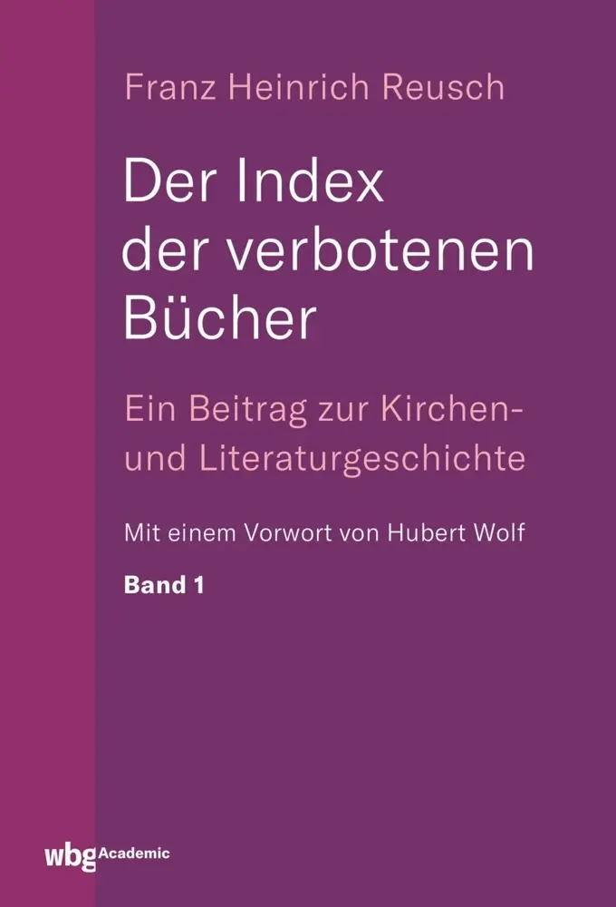 Cover: 9783534271320 | Der Index der verbotenen Bücher, 3 Bde. | Franz Heinrich Reusch | Buch