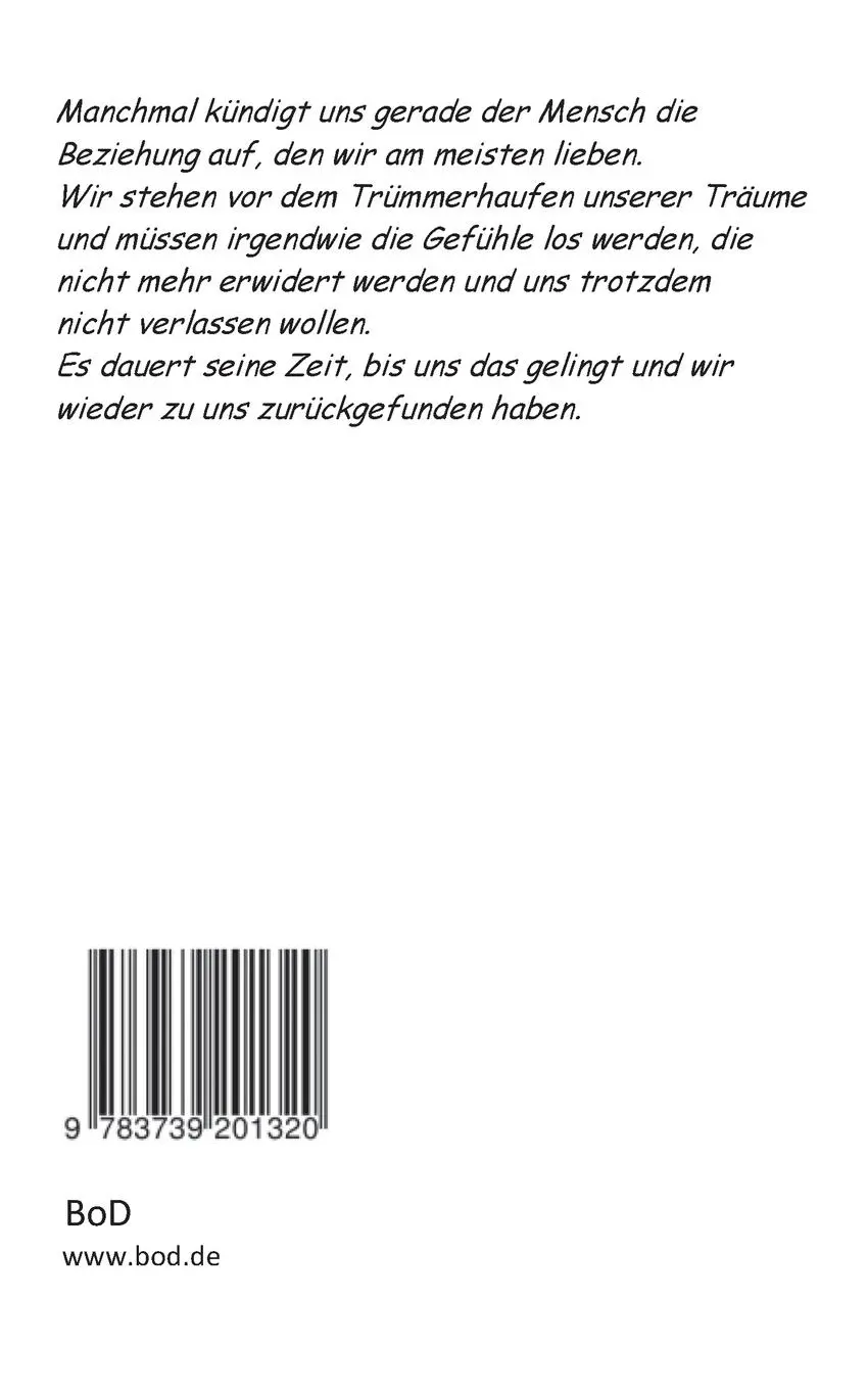 Rückseite: 9783739201320 | Abgrundtief | Gedichte über eine Liebe und ihren Tod | Gudrun Heller