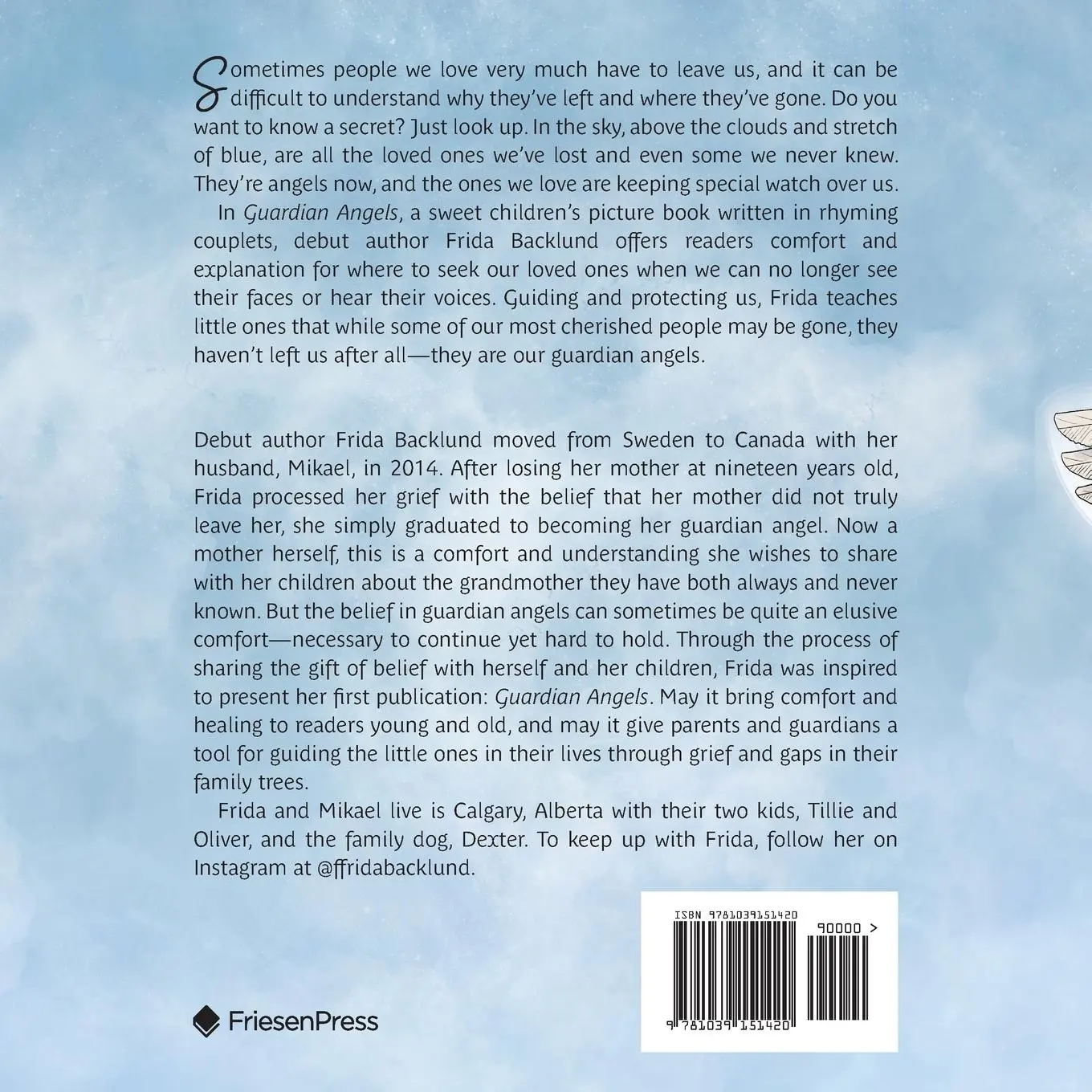 Rückseite: 9781039151420 | Our Guardian Angels | Frida Backlund | Taschenbuch | Englisch | 2023